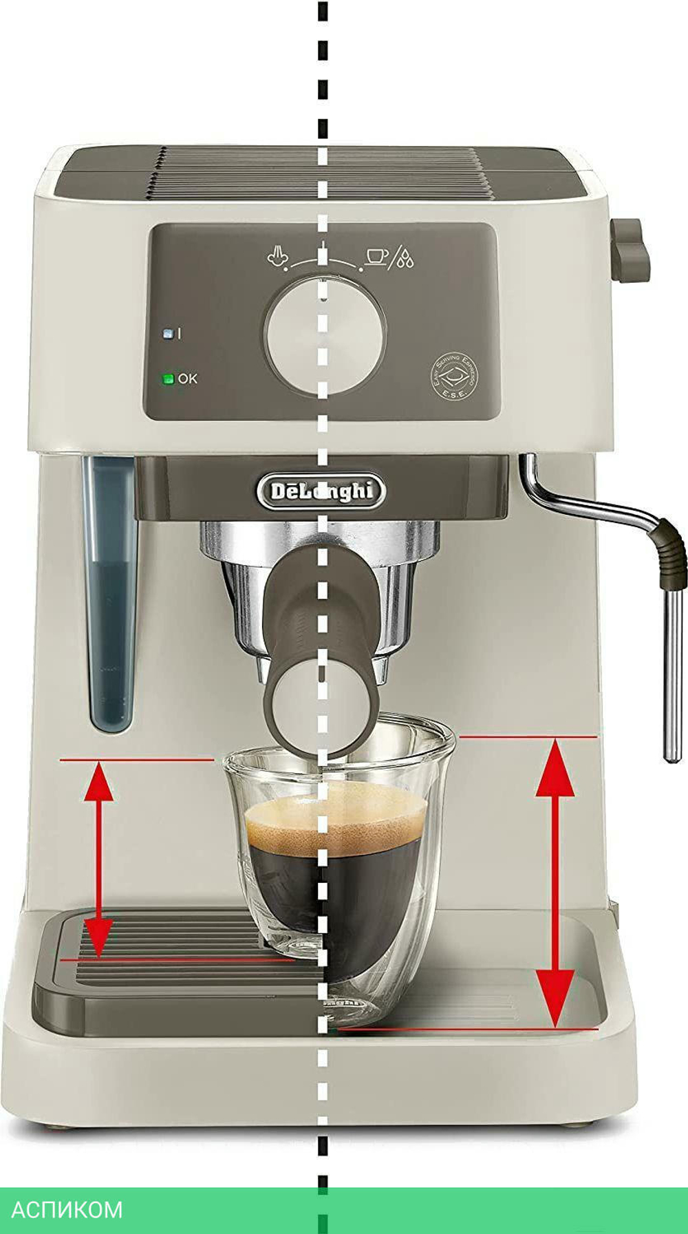 Кофеварка DeLonghi EC235.CR (0132104221)