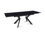 Стол раскладной Bridge (140+40+40), керамика матовая Black Gold