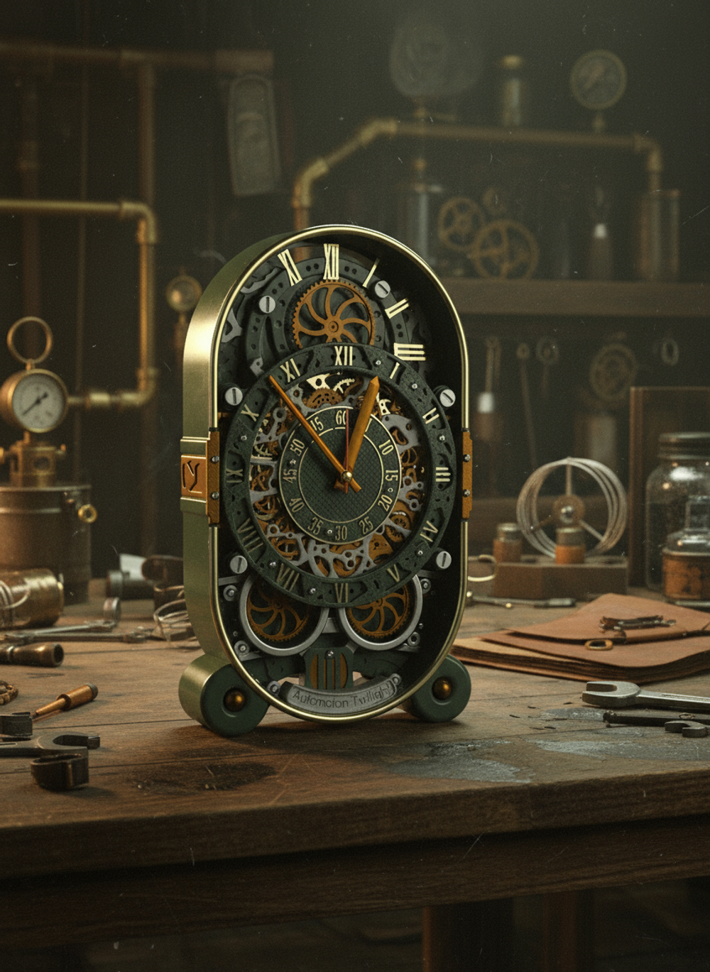 Настольные часы "Аutomaton Twilight" (Автоматон Сумерки)