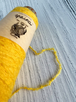 Пряжа для вязания хлопок вспушенный