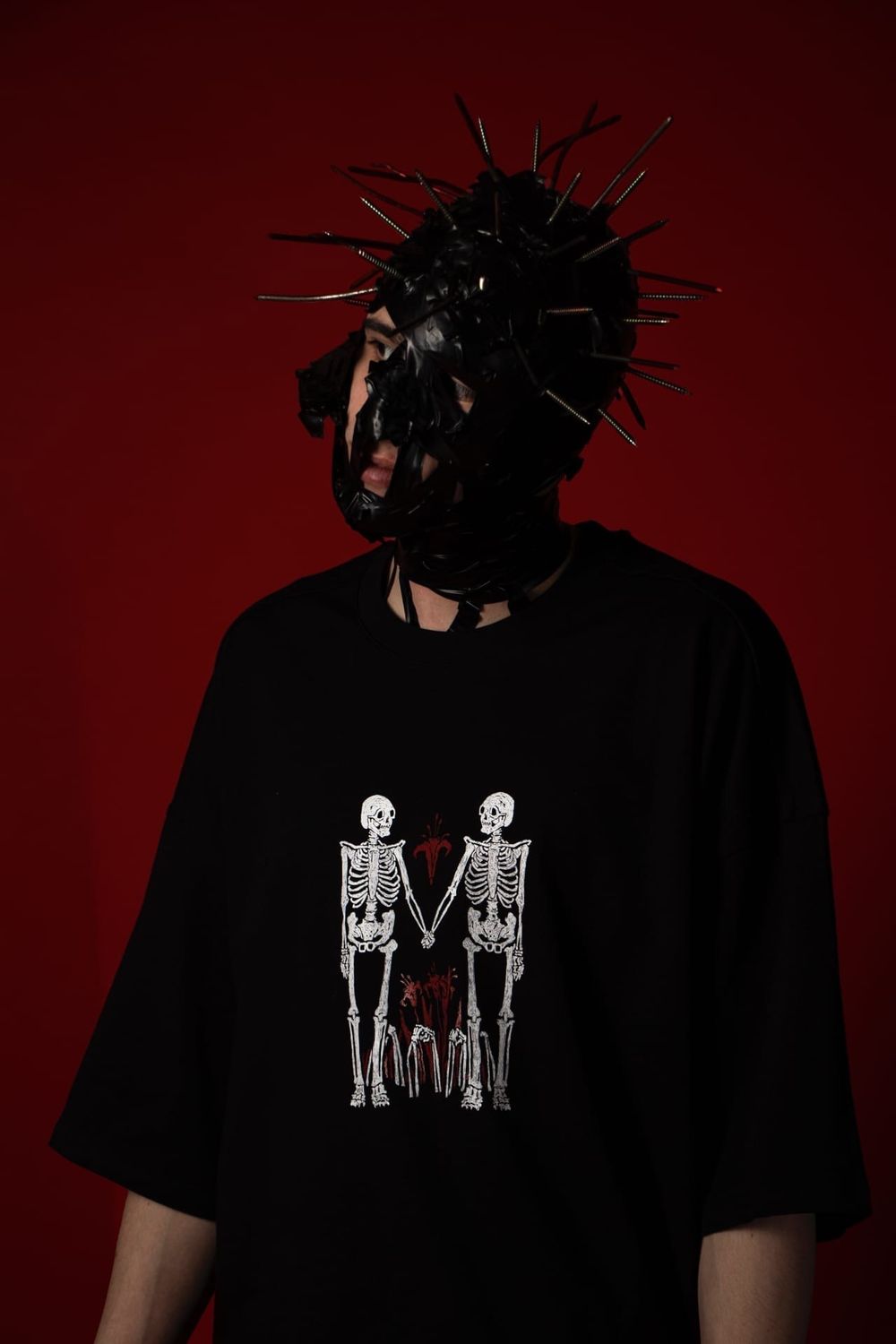 Футболка Нетак Оверсайз Гуманизм Черная