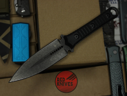 Нож Microtech Borka SBD 201-12 Black Apocalyptic, стандартная заточка