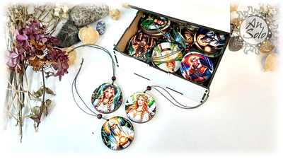 Набор ёлочных игрушек "Славянские боги"