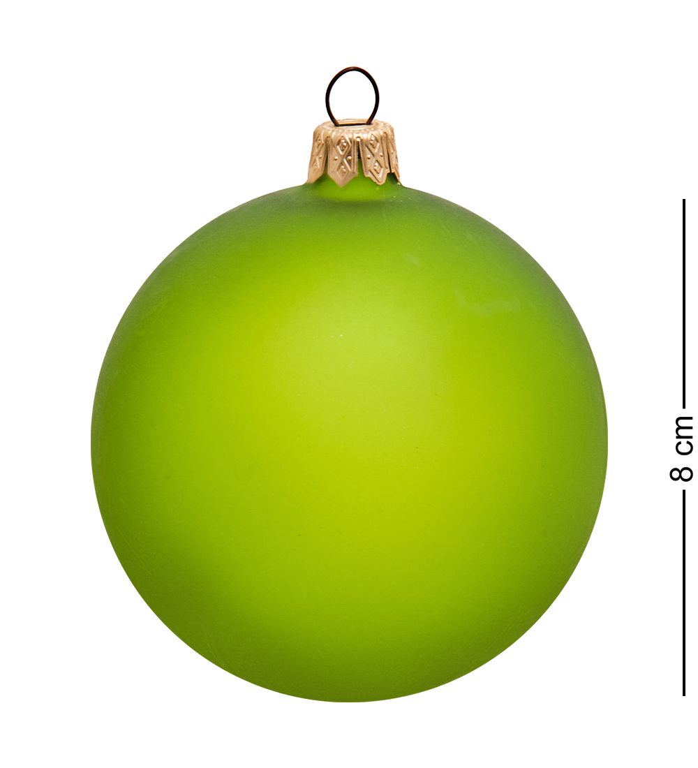 Элита НФШ-1317 Ел. украшение Шар «Новогодние ёлочки» 80 мм