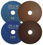 Алмазный гибкий шлифовальный круг DIAM MasterLine Wet 100*2,5 №800 000578