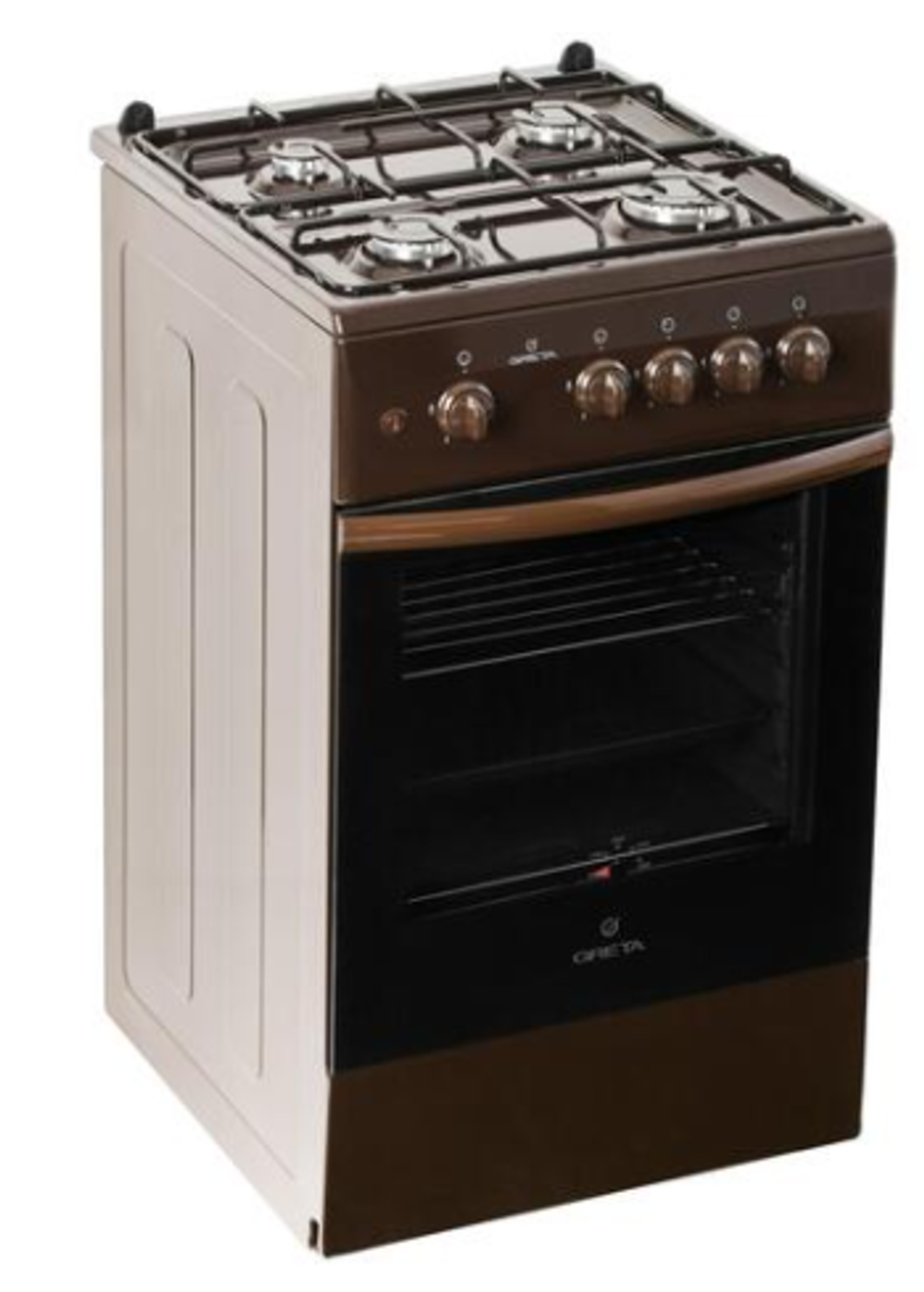 Плита газовая GRETA 06 коричневая