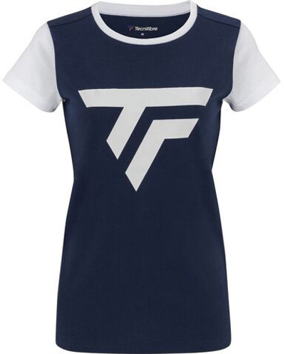 Женская теннисная футболка Tecnifibre Club Tee W - navy