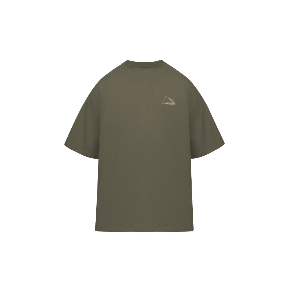 Футболка Called a Garment Tent Project "Olive"