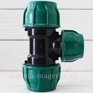 Тройник ПНД 63х50х63