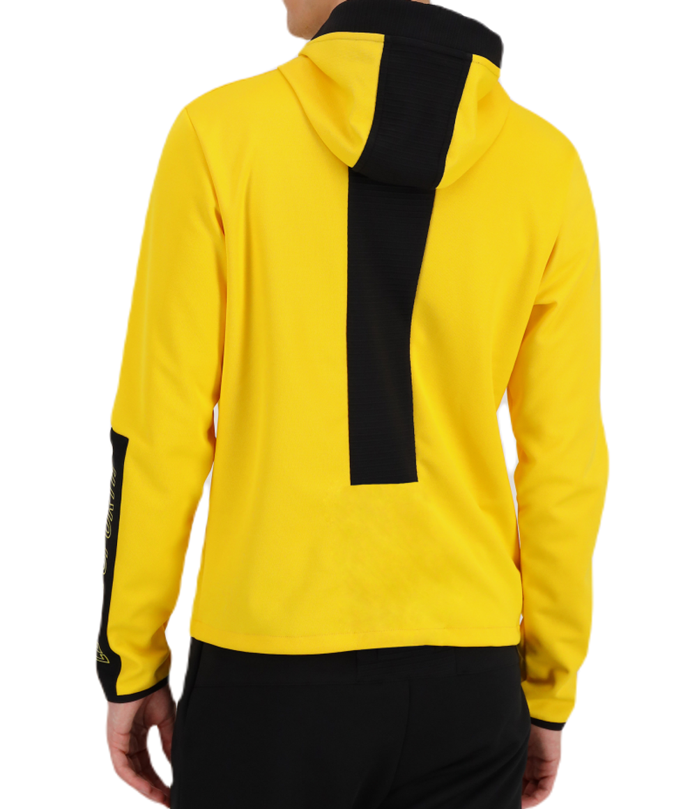 Куртка теннисная Le Coq Sportif TECH Hoody N°1 SS23 - lemon chrome