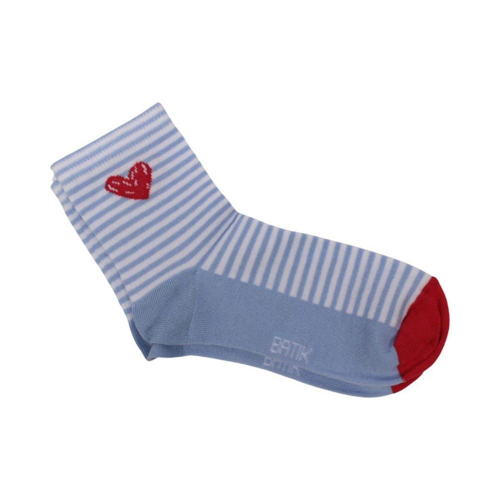 Носки детские TB326 бело-голубой р.16 (Батик), 1 шт.