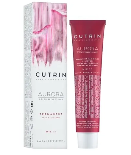 CUTRIN Перманентная краситель для волос Aurora Permanent Hair Color,3.0 Темно-коричневый, 60 мл