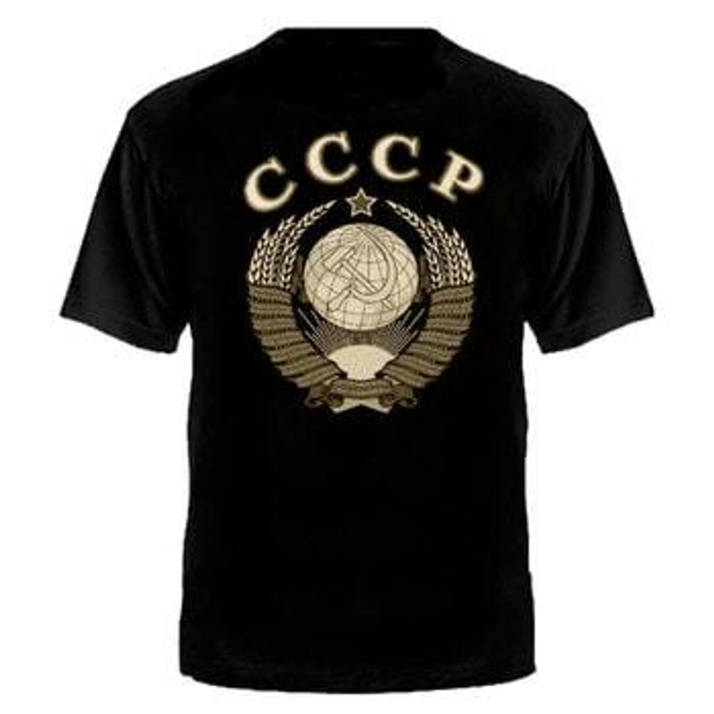 Футболка черная СССР