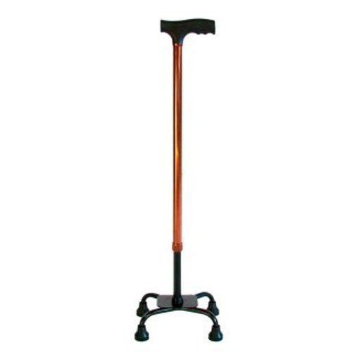 Трость четырехопорная CA842 с малым основанием