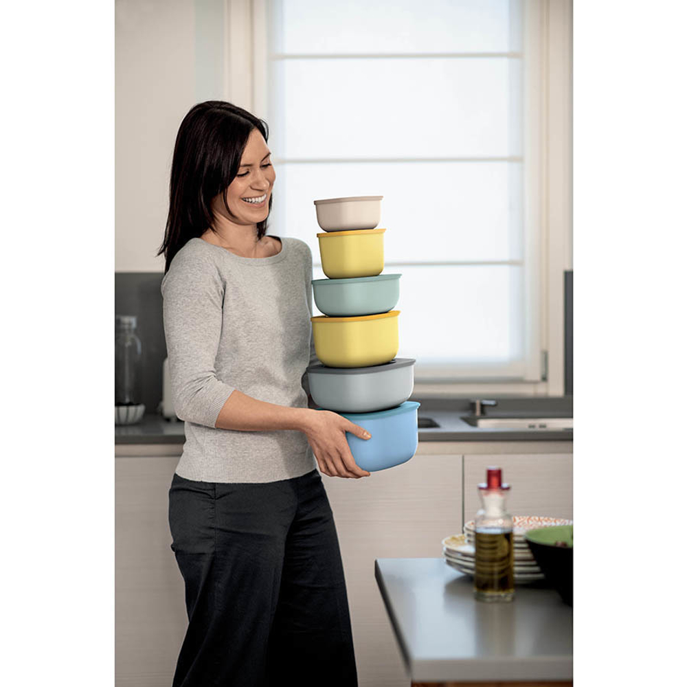 Контейнер для хранения store&more, 2,8 л, голубой