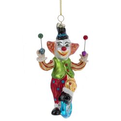GAEM Украшение новогоднее "Клоун", L9,5 W5 H15,5 см