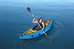 Надувная байдарка Bestway №65115 "Cove Champion" 275*81см, алюм.весло 218см, насос 62086, до 100кг