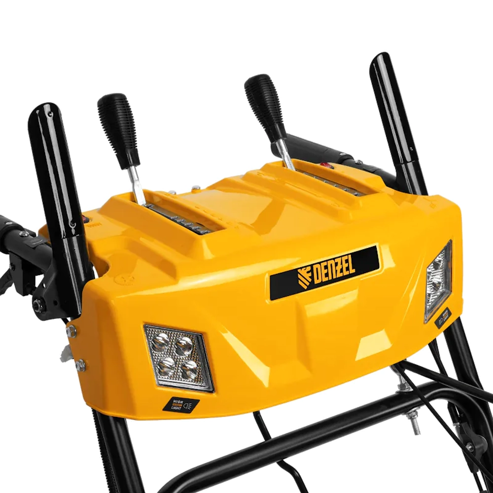 DENZEL SBM 610DT PRO снегоуборщик бензиновый 7 л.с, ковш 61 см, выброс 15 м, 6 вперед/2 назад 97657