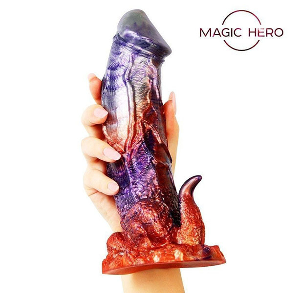 Фантазийный фаллоимитатор на присоске 24см Bior Toys Magic Hero MH-13044