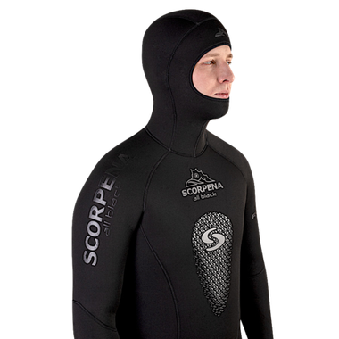 Гидрокостюм Scorpena AllBlack 7мм ОП/Н -