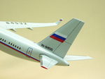 Модель самолета Ту-214 (М1:100, СЛО России)