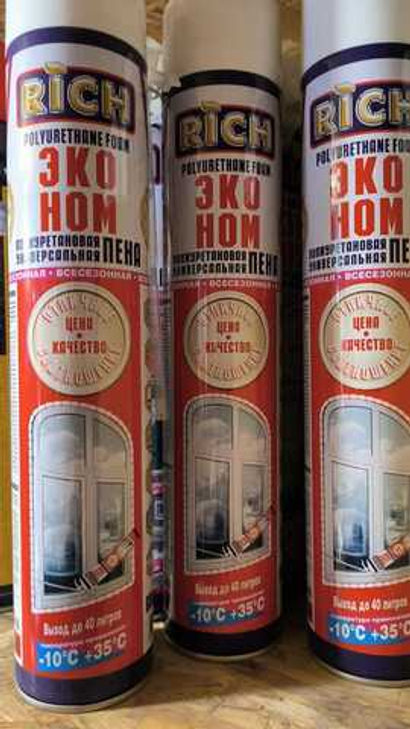 Монтажная пена RICH. 600 гр.