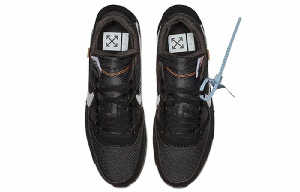Кроссовки Off-White X Nike Air Max 90 Black The Ten