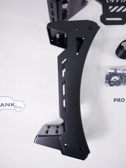 Площадка на 5-ое колесо MEIKA (AK1) с лесенкой MEIKA (AK11) и боковым креплением MEIKA(AK12)