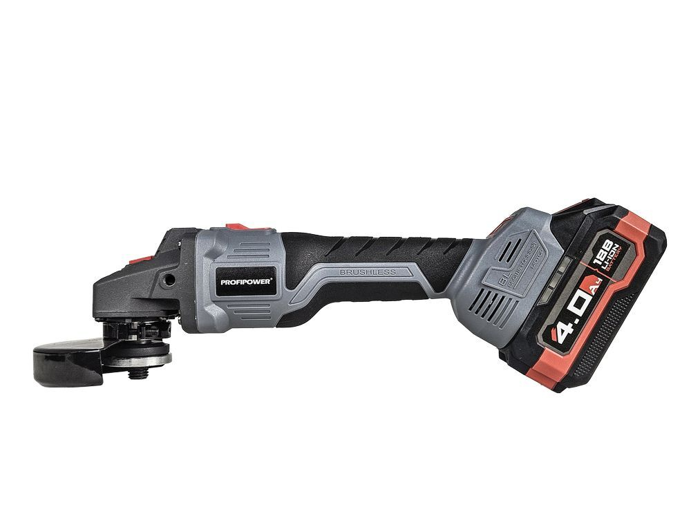 Аккумуляторный бесщеточный НАБОР 3в1 PROFIPOWER ProfiSet-3E18 (Li-ion-2шт, 4Ач, З/У, кейс, E0080,T0056, T0058)