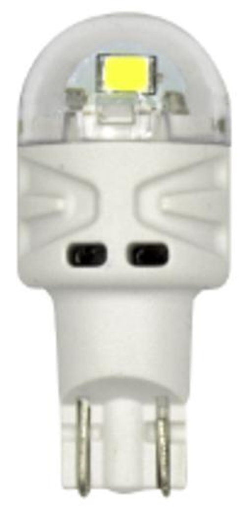 Лампа светодиодная 12V 21W пластиковый цоколь 1-конт. белый 6 SMD T16 Silver 2 шт. блистер Маяк