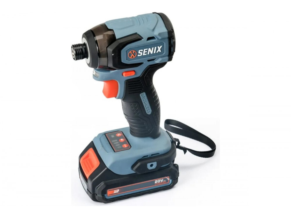 Винтоверт ударный аккумуляторный PDIX2-M6-EU,X2 20V,180Нм, 1 акб и 1 зу, SENIX