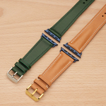 Синие адаптеры на винтах для Apple Watch (цвет Blue)