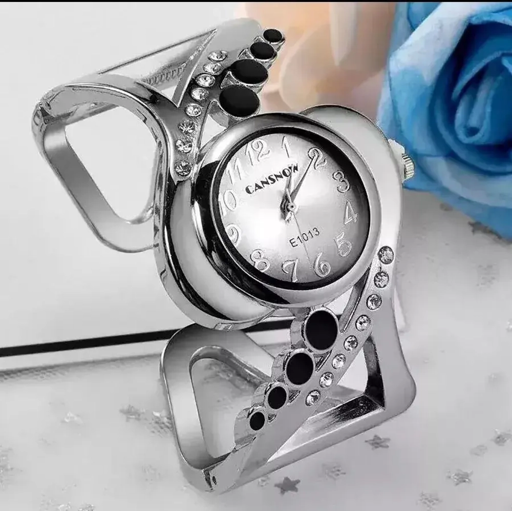 Часы-браслет кварцевые CANSNOW, серебристый W8030-03