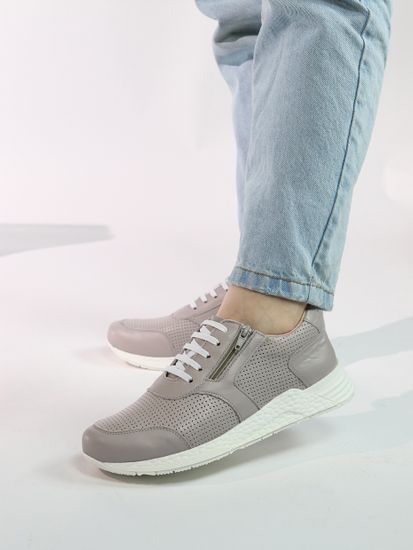 1101 Женские кеды(Темно-бежевый)