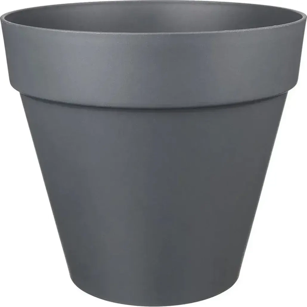 Горшок для цветов Tarragon D250, 7л со вставкой (серый)