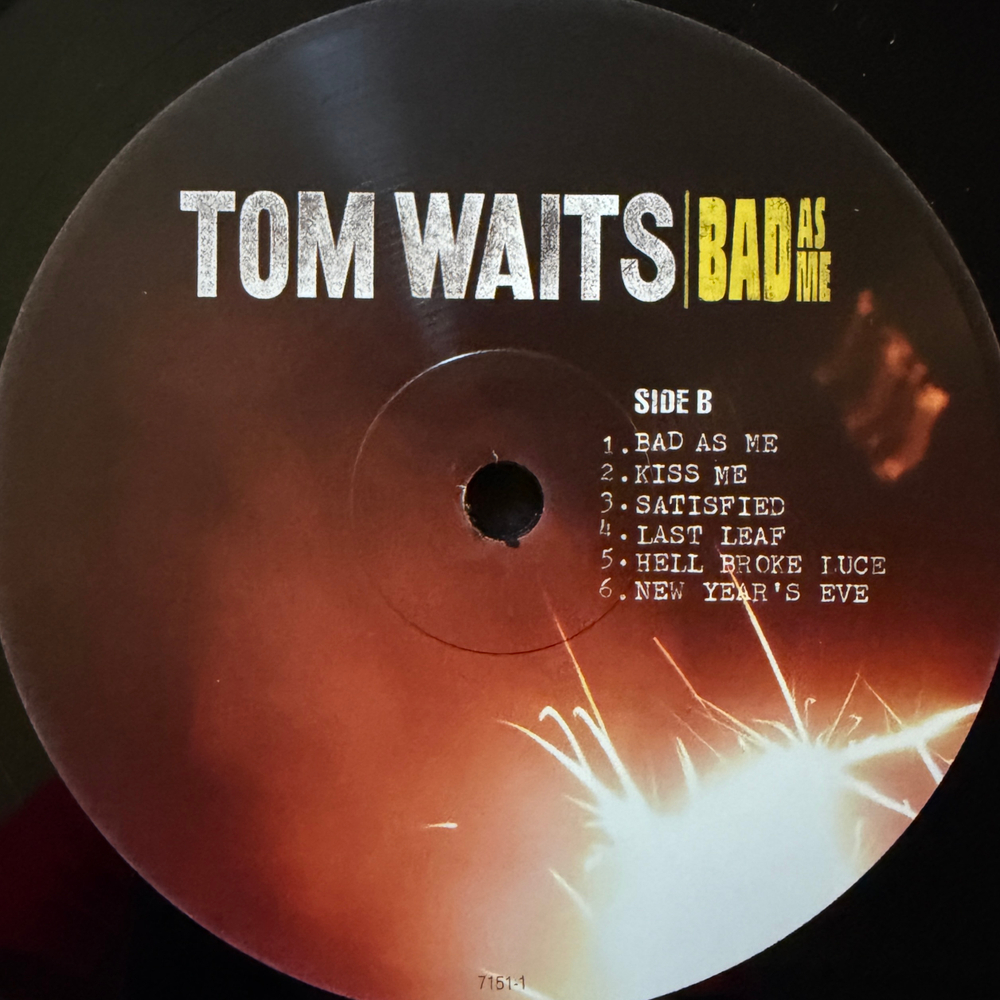 Tom Waits ‎– Bad As Me (Европа 2011г.) Т