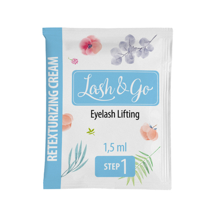 Состав №1 для ламинирования ресниц "Retexturizing Cream" Lash&Go 1,5 мл (саше)