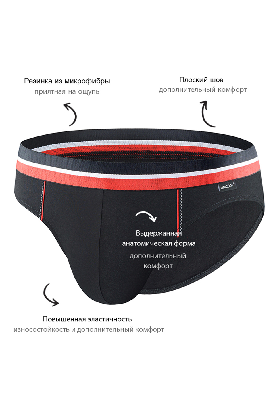 Мужские трусы NB48 Черный