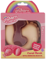 Нежно-розовый С-образный вибромассажер C Horse Coral Throb с режимом пульсации (Цвет: розовый)