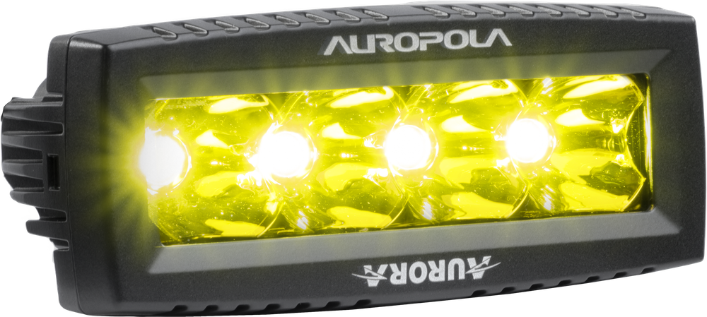 Светодиодные фары Aurora дальний жёлтый свет