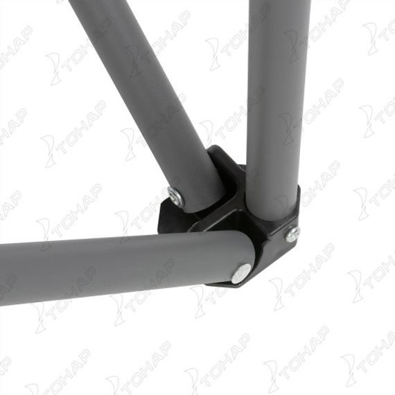 Кресло складное серый/красный/черный (N-244-GRD-1) NISUS (пр-во Тонар)