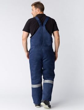 Полукомбинезон зимний "Экспертный-Люкс" (т.синий)