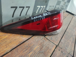 Фонарь задний левый Lexus RX 4 19-22 Б/У Оригинал 8156048470