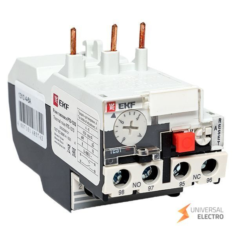Реле тепловое РТЭ-1310 4-6А EKF PROxima