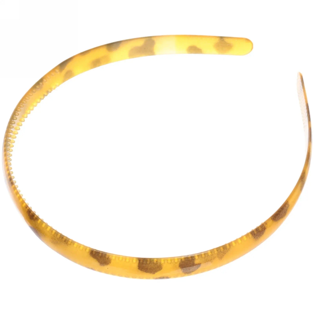 Ободок для волос пластиковый «Province - Kira», леопард, микс 6 цветов, 1,2см