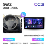 Teyes CC3 9" для Hyundai Getz 1 2004-2006