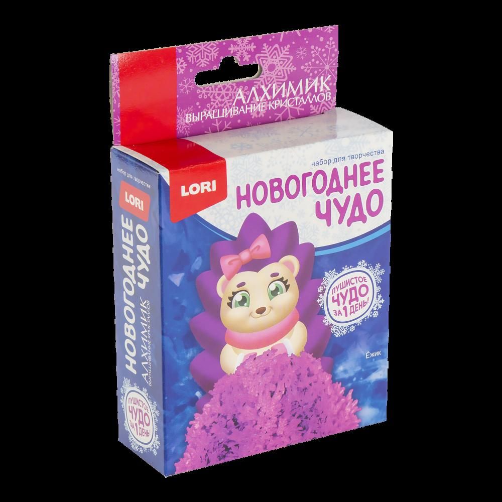 Выращивание кристаллов. Фигурки "Ёжик" (Lori)
