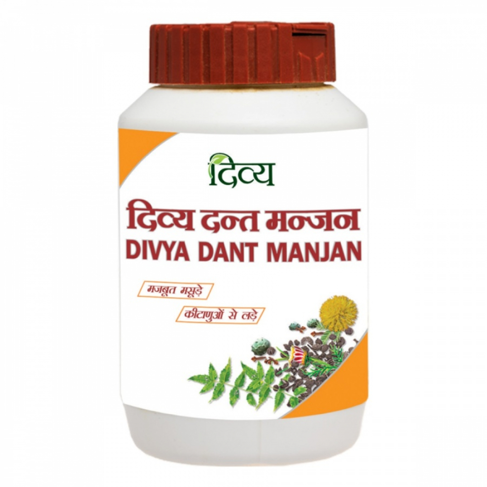 PATANJALI Divya Manjan  Аюрведический зубной порошок 100г