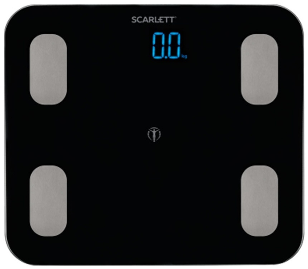 Напольные весы Scarlett электронные, диагностические SC BS33ED46 до 150 кг