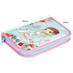 Пенал 1 отделение, 200*130 ArtSpace "Friends", дополнительная секция, ткань